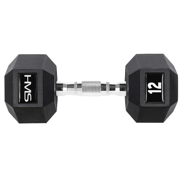 GUmijas hantele Hexagon /HMS HEX PRO