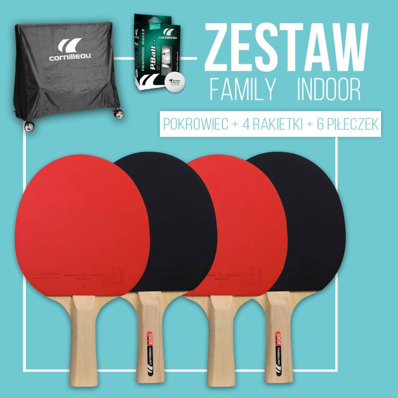 Galda tenisa rakete /Cornilleau FAamily Pack