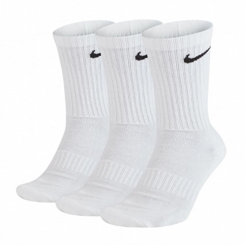 Nike Everyday Cushion Crew SX7664-100 zeķes