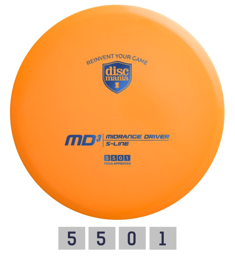 Discgolf DISCMANIA Midrange Driver S-LINE MD3