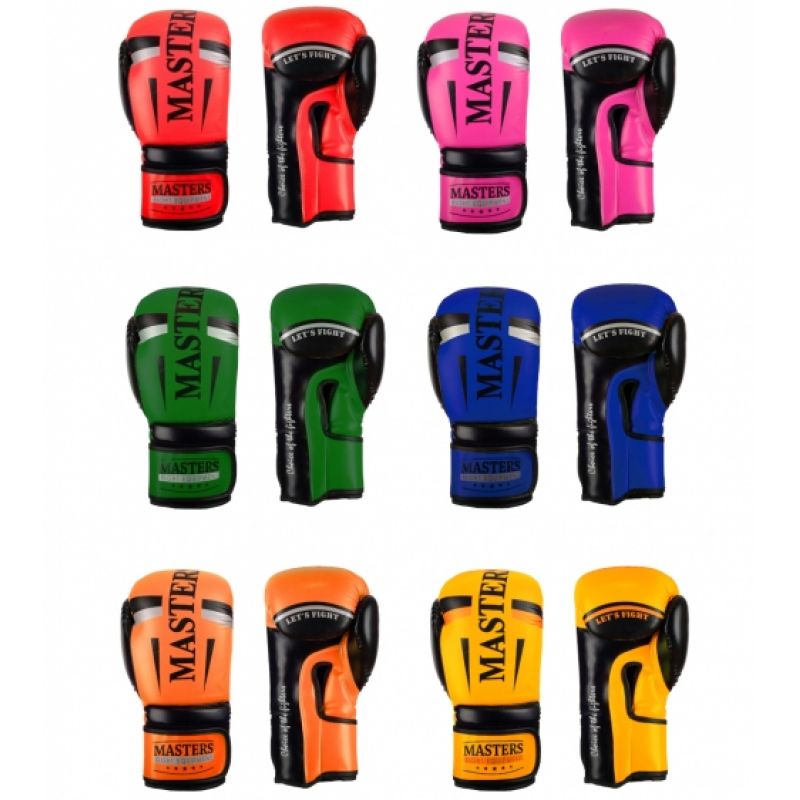 Masters Boksa cimdi RPU-FT 011123-0210 (różowy+10