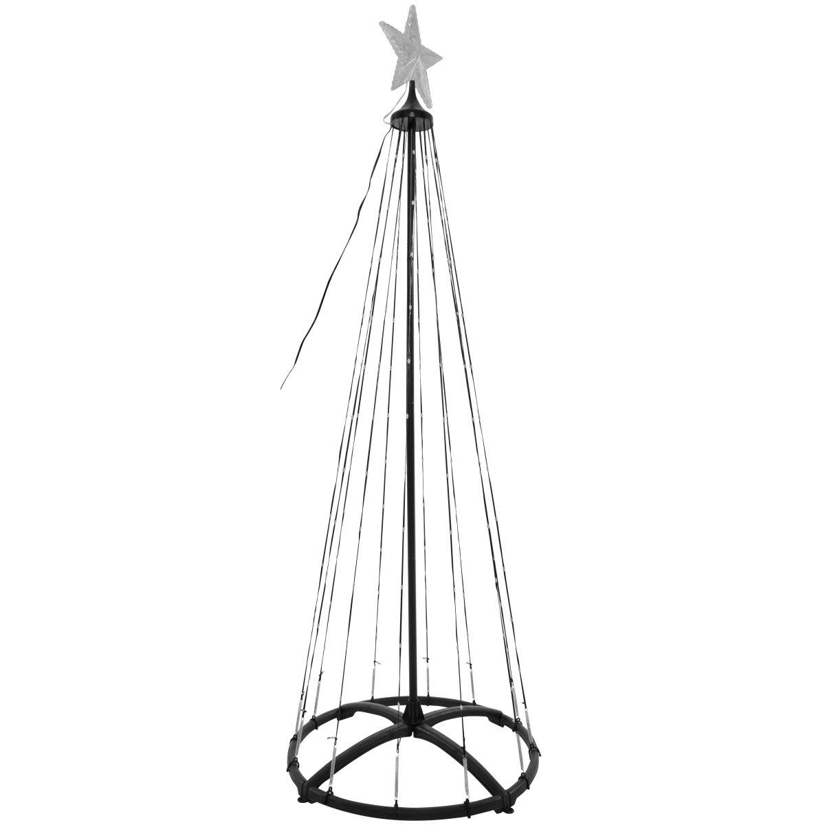 Christmas Decoration DEKORATĪVĀ ZIEMASSVĒTKU EGLĪTE 154LED