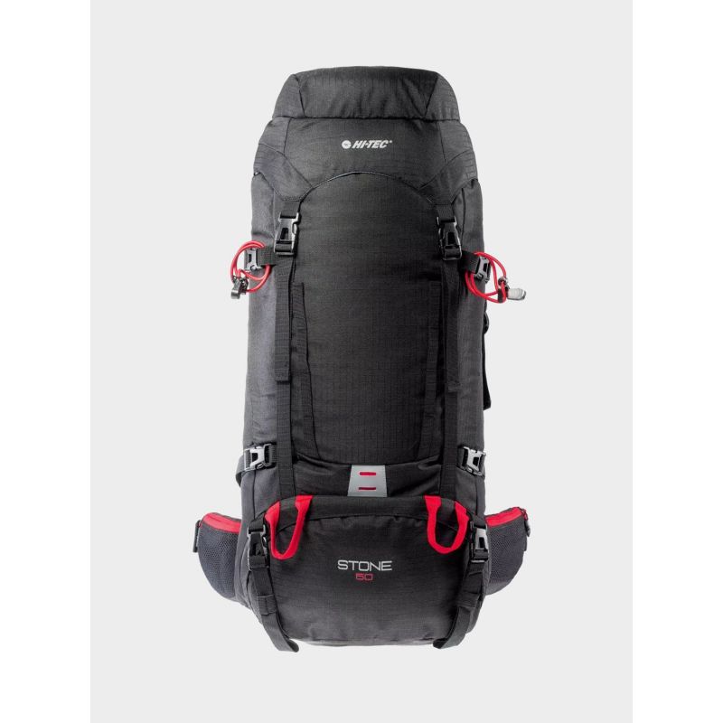 Hi-tec Stone 50 BLACK/RED pārgājienu mugursoma