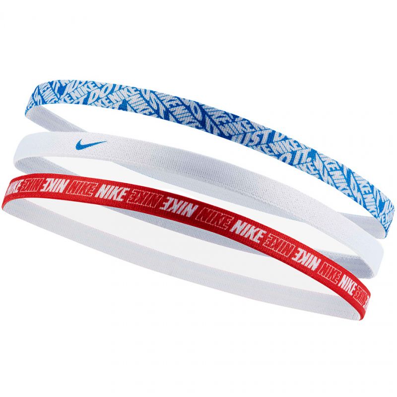 Nike Apdrukātas galvas saites 3Pk N0002560495OS