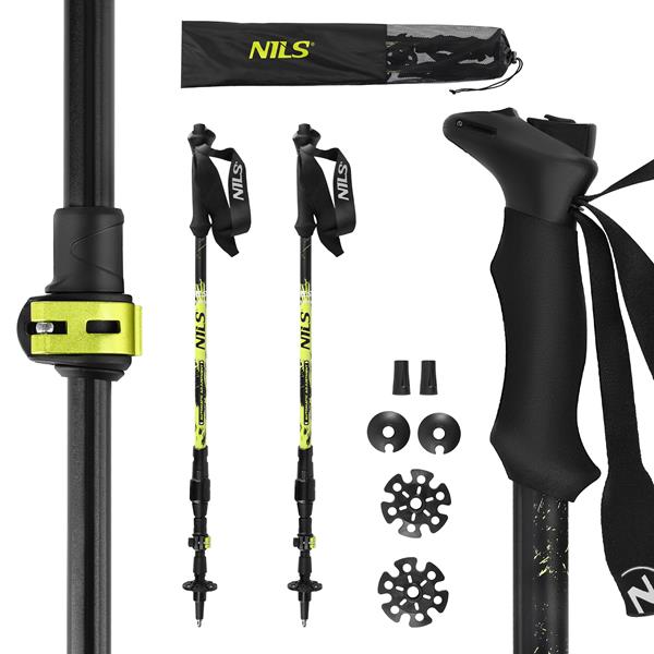 Nils TK8608 Trekinga nūjas automātiksi izbīdāmas