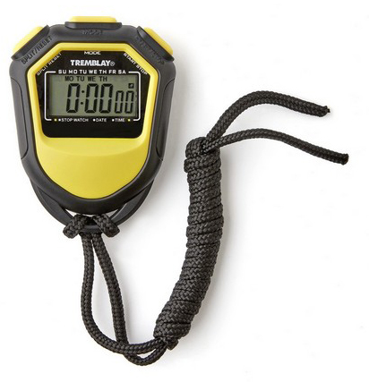 Stopwatch Tremblay orange