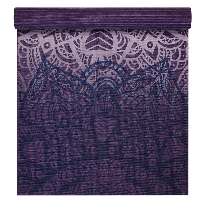 Gaiam Violeta režģa jogas paklājiņš 4