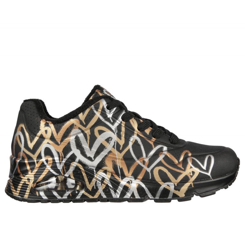 Skechers Apavi Uno Metallic Love W