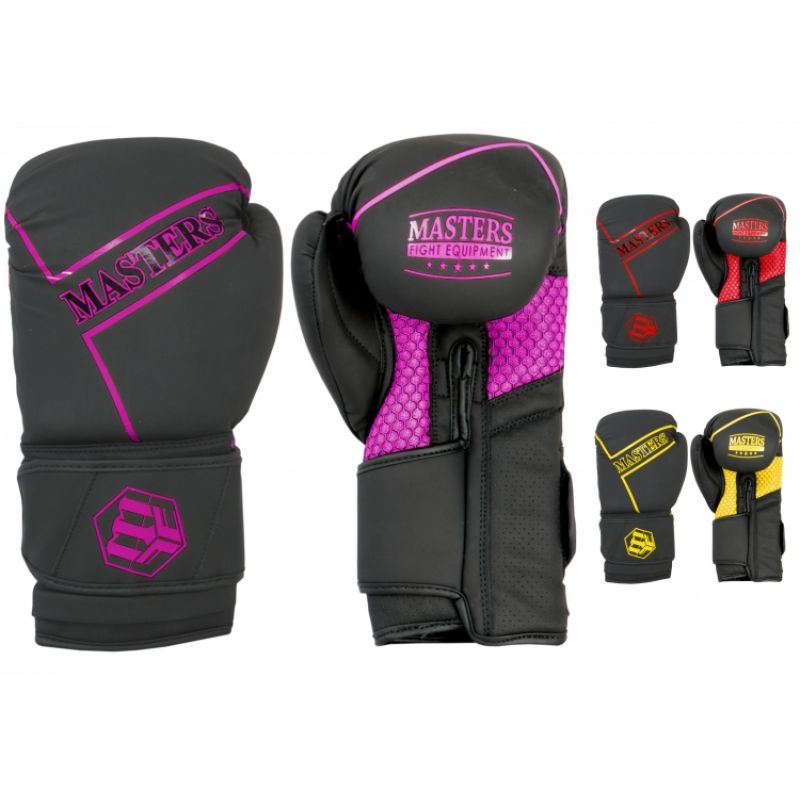Masters Boksa cimdi RPU-BLACK 012325-0210 (czarno