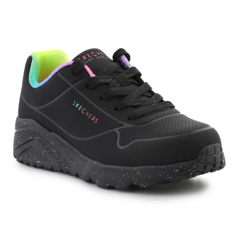 Skechers Uno Lite Rainbow Speckle Jr