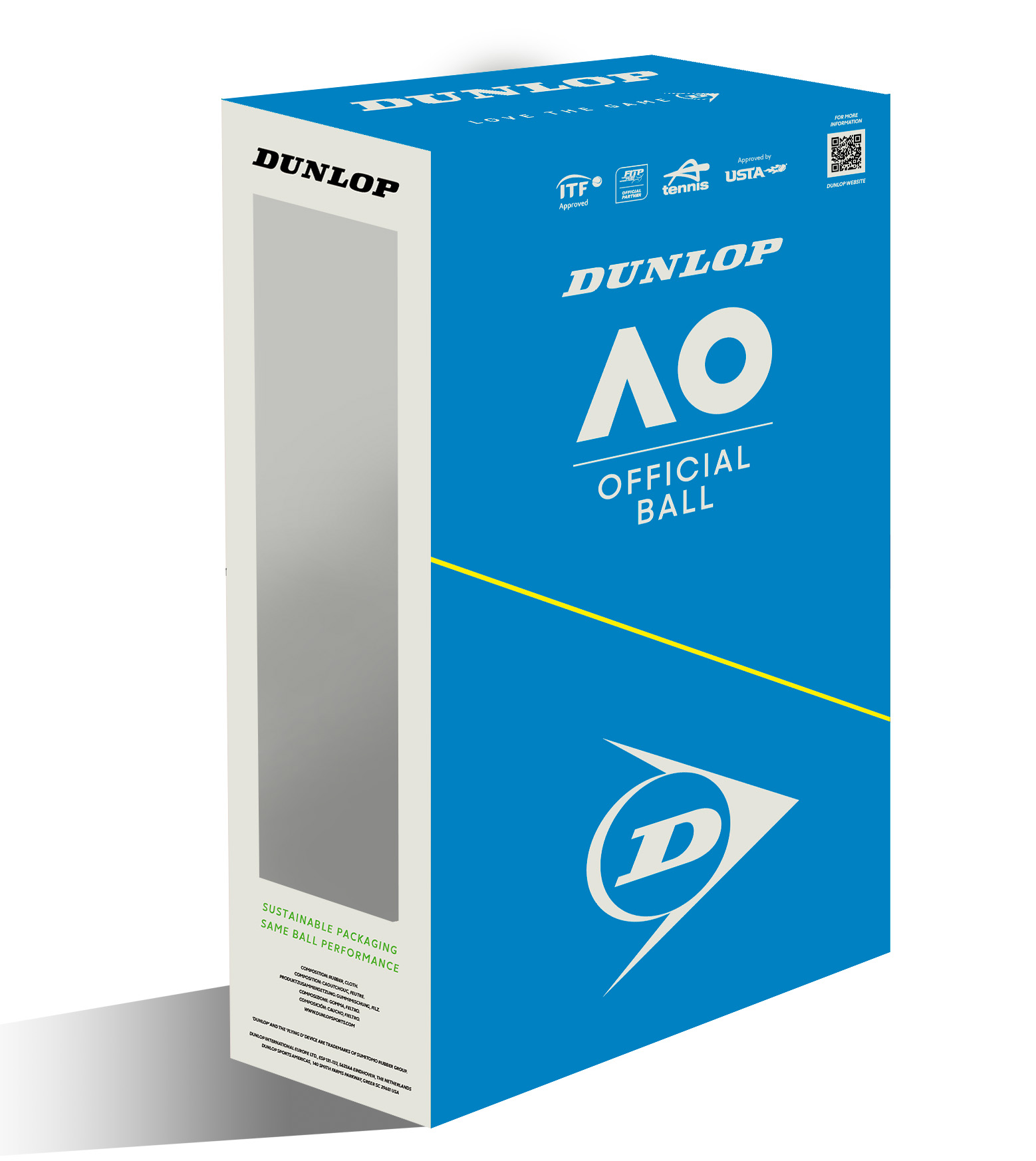 Tennis balls DUNLOP AUSTRALIAN OPEN GrandSlam