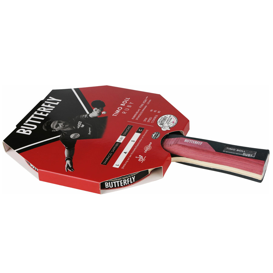 Butterfly Rakete Timo Boll Ruby /