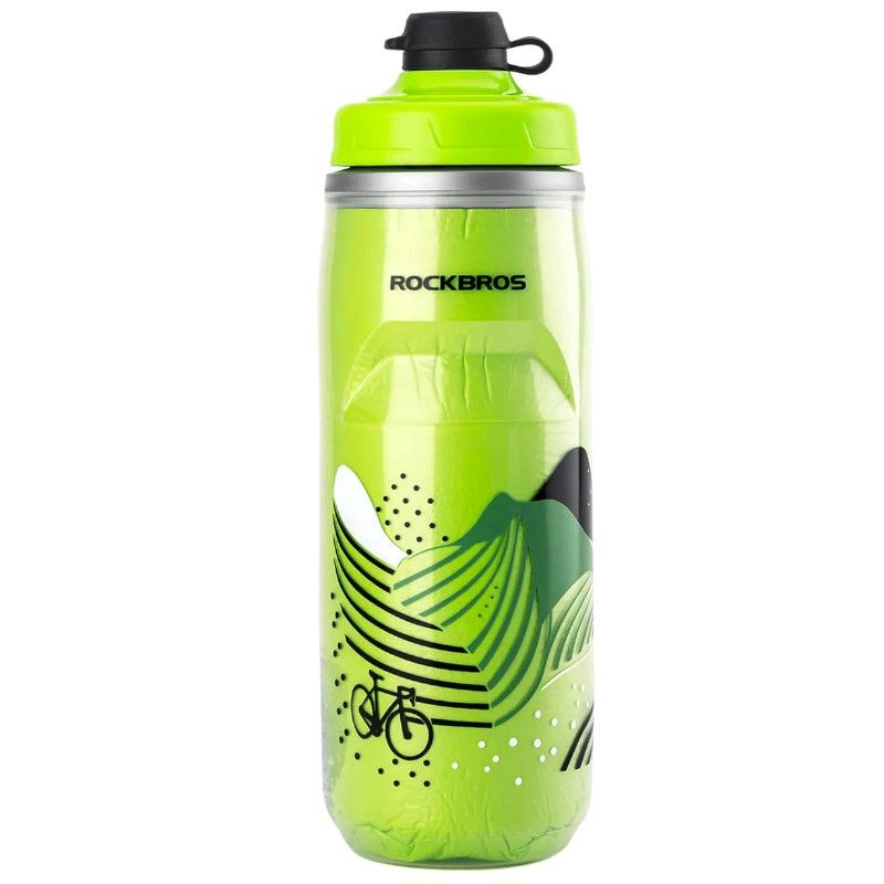 Rockbros termosa pudele 35210025001 zaļa (-)