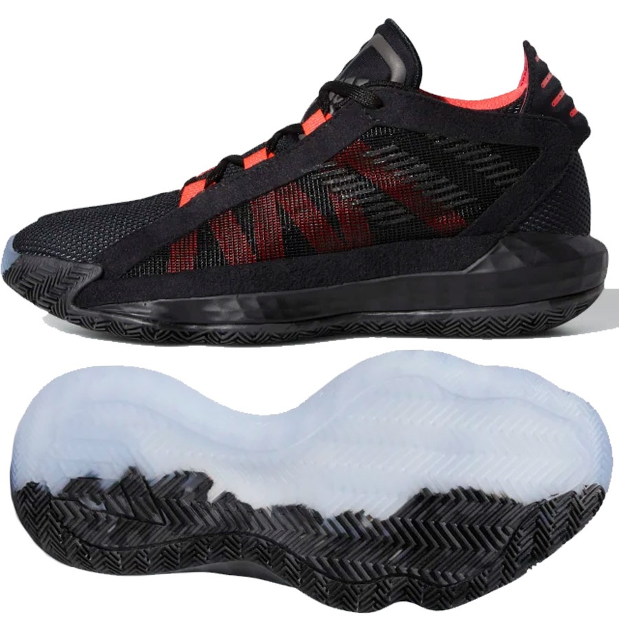Баскетбольная обувь /Kurpes adidas Dame 6 J EH2791 / 38 / Melna