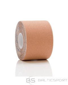 Kinezioloģiskais teips Gymstick, 5 m x 5 cm, bē&scaron;s