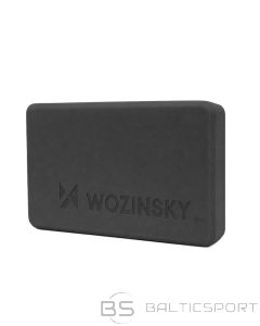 Wozinsky WKDJ-B jogas kubs Pilates un jogas vingrinājumiem - melns