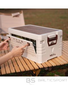 Nils Camp NCB4002 SALIEKAMĀ KEMPINGA KASTE AR VĀKU ZAĻA 2IN1 50L