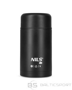 NILS CAMP Pusdienu kārba / termoss 1000 ml melns NC3802