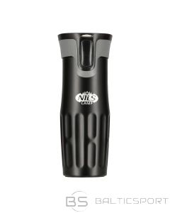NILS CAMP termokrūze 420 ml melna NCC06