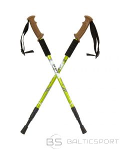 Inny Enero Expedition pārgājienu nūjas ar pārvalku, zaļas 338696 (-)