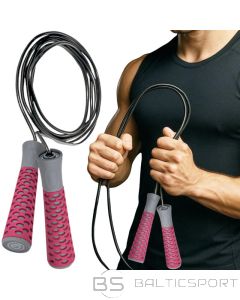 Enero Фитнес-скакалка из ПВХ, 300 см, розовая, размер (не указан)