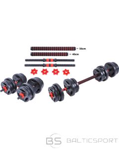 Saliekams kompozīta hanteles stienis 20 kg Pure 2 Improve