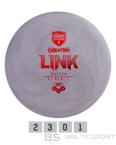 Discgolf DISCMANIA Putter SOFT EXO LINK Evolution Grey 2/3/0/1