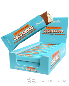 Barebells Kokosriekstu proteīna batoniņi Soft Bar Coco choco 55g x 12 gab iepakojums