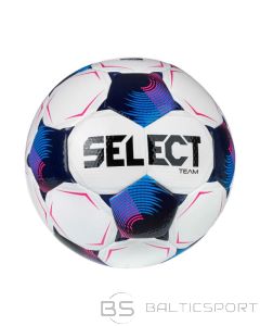 Select Team v26 FIFA Basic futbola bumba, balta, melna un zila, 1021343/120080 (4)
