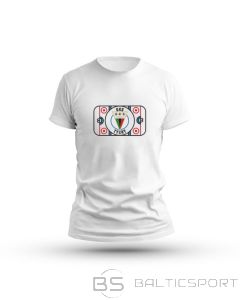 Inny Футболка GKS Tychy Ice Hockey 2 Jr SREBGKSICE-WHT12 (7-8 л)