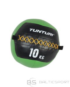 Pildīta bumba Tunturi Sienas bumba 10 kg, zaļa