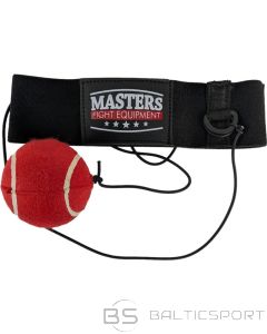 Masters Fight Equipment Рефлекторный мяч на эластичной ленте с повязкой на голову MASTERS SP-MFE-HEAD-TOP (N/A)