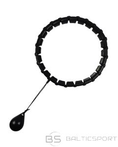 Enero Хула-хуп с массажером и утяжелителями, черный, Energo Fit (N/A)