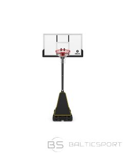 Pārvietojams basketbola grozs Bilaro Houston Class ar 130 x 80 cm vairogu no 6 mm rūdīta stikla