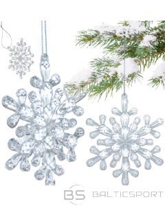 Christmas Decoration SNOWFLAKE HANGING DECORATION 12x12 CM PATTERN 4