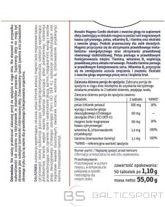 BS Новатив Магний Кардио 50 таблеток, покрытых оболочкой (недоступно)