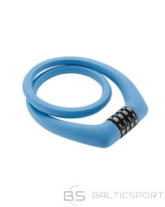 Kabeļu slēdzene GIANT SURELOCK RUBBER Sky Blue, zila