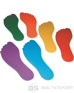 Grīdas marķieri Pēdas formas 6 gab komplekts 23cm 