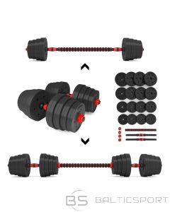 SGP30 Kompozīta stieņa un hanteles komplekts 30 kg HMS
