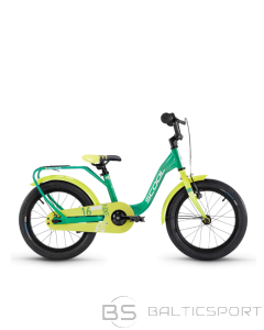 Bērnu velosipēds S&acute;COOL niXe, 16'' zaļ&scaron;