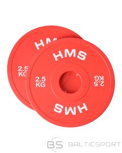 CBRS25 Olimpiskā bampera šķīvji 2 x 2,5 kg HMS