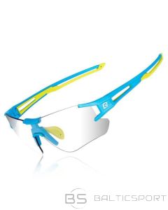 Rockbros Фотохромные спортивные очки сине-зеленого цвета (-)