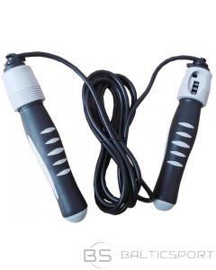 Skipping rope with the PROfit meter 285cm black and gray (N/A)