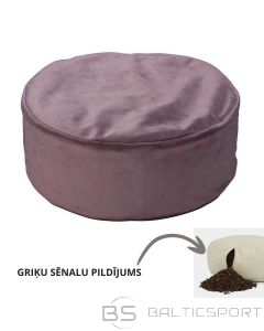 Griķu sēnalu Meditācijas spilvens, sēžam spilvens - Violets 33cm