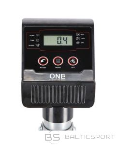 One Fitness RW3011 sudrabaini oranžs mehāniskais velosipēds /