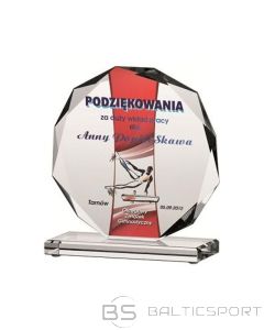 BS Стеклянный трофей с цветной печатью LuxorJet (недоступно)