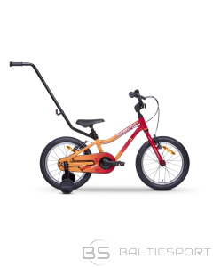 Bērnu velosipēds TABOU Rocket FR, 16'' sarkandzeltens