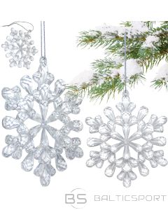 Christmas Decoration SNOWFLAKE HANGING DECORATION 12x12 CM PATTERN 3