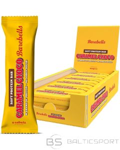 Barebells Karameļu proteīna batoniņš Soft Bar Caramel Choco 55g x 12 gab iepakojums