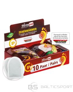 Pēdu pirkstu sildītājs pa&scaron;uzsilsto&scaron;i sildeņi apaviem 10x pāri Thermopad